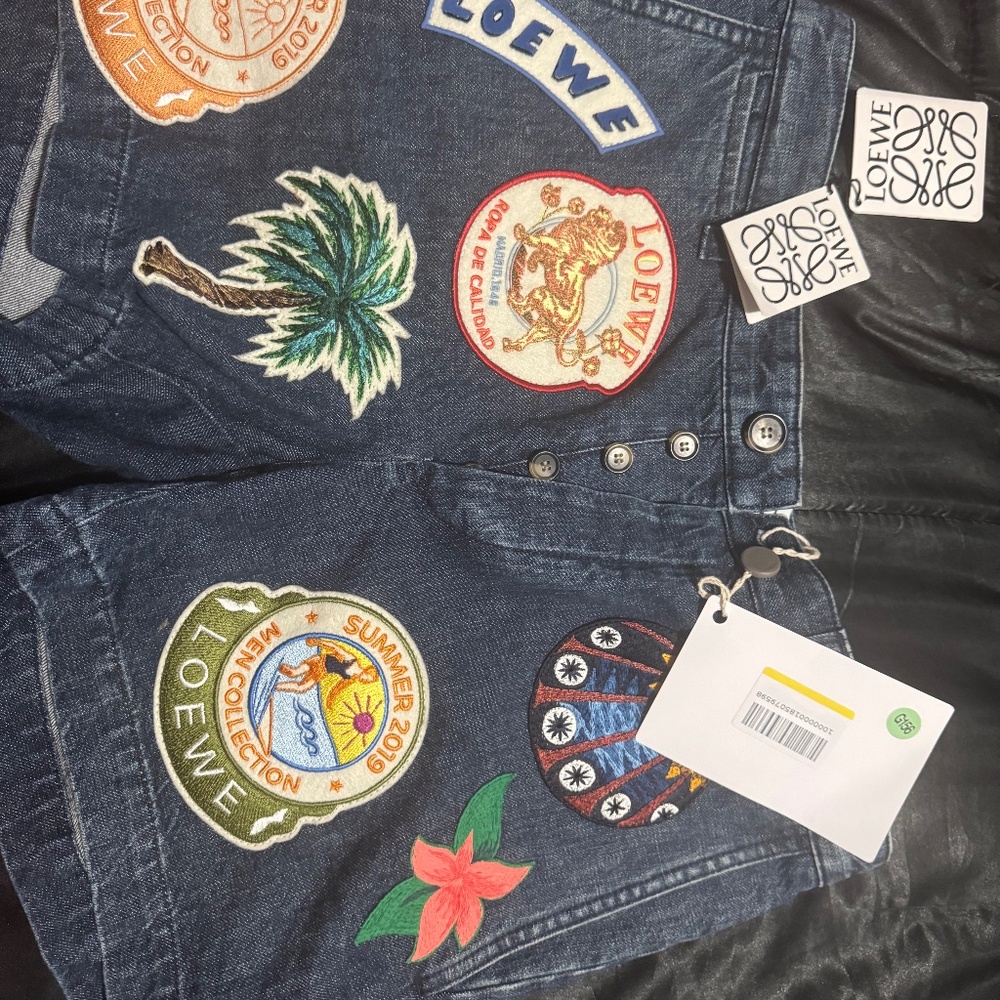 LOEWE Denim shorts